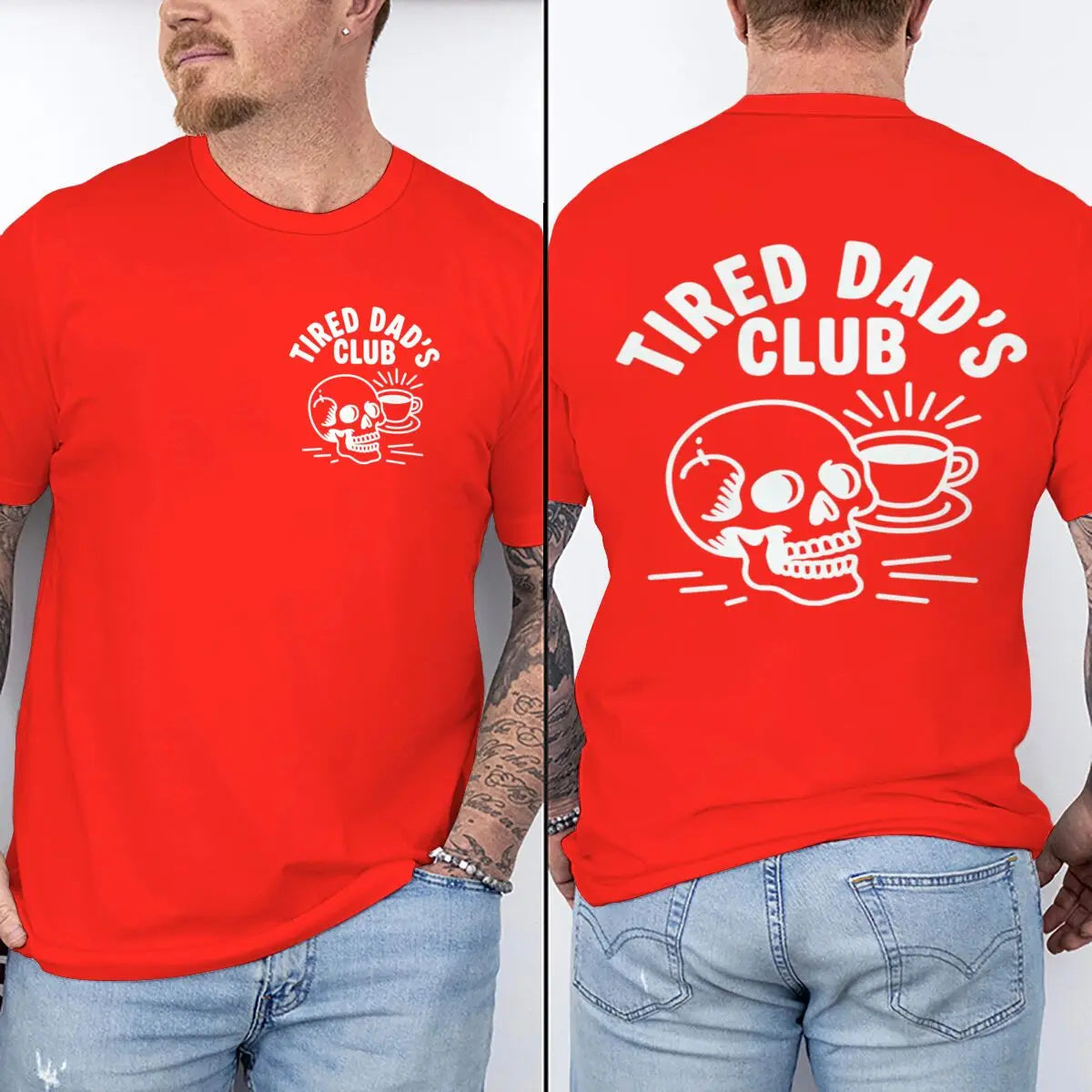 Tired Dads Club T-Shirt — Father's Day Gift for the Exhausted Hero