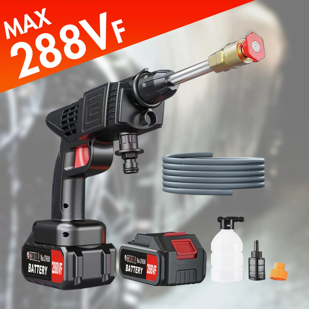 Portable Cordless Pressure Washer 288VF | High-Power Outdoor Cleaner