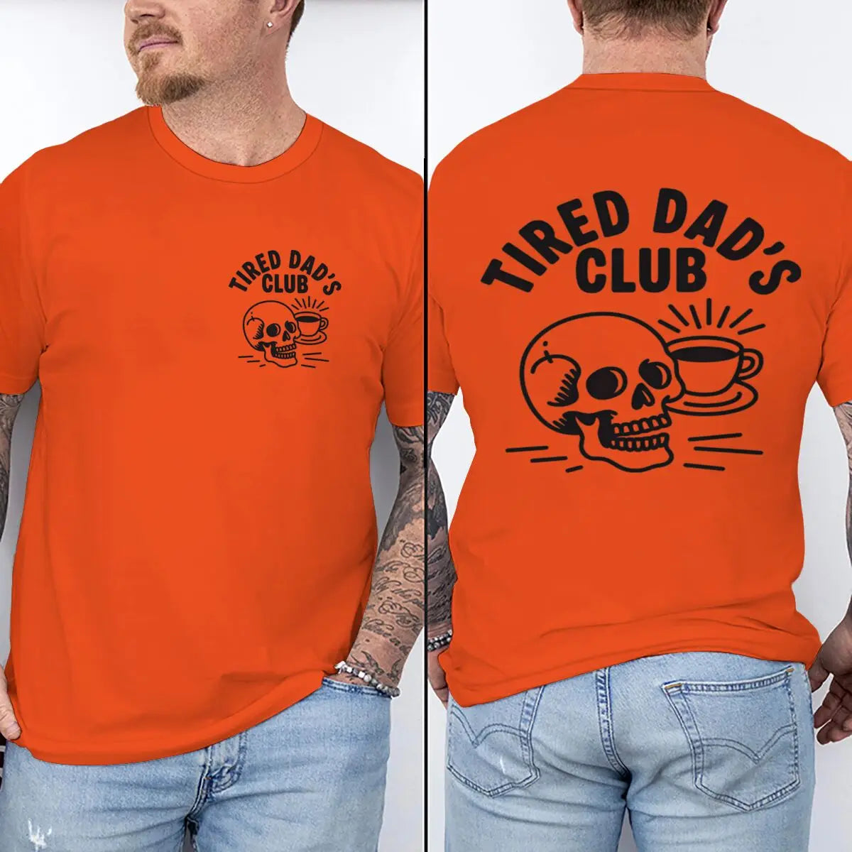 Tired Dads Club T-Shirt — Father's Day Gift for the Exhausted Hero
