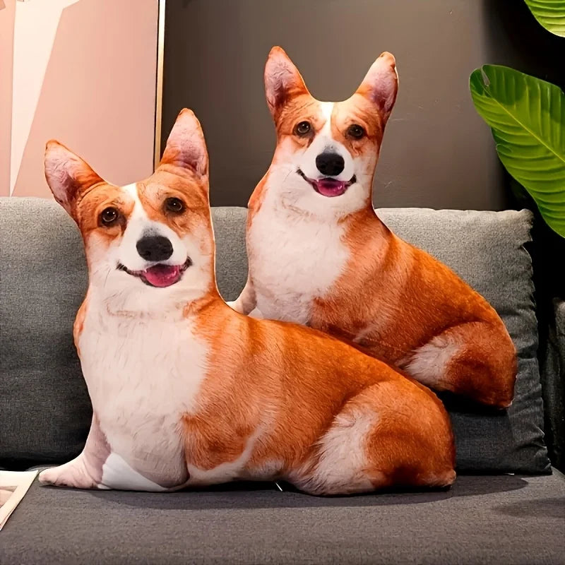 Custom Pet Portrait Pillow — The Perfect Father's Day Gift