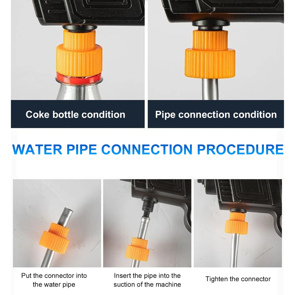 Portable Cordless Pressure Washer 288VF | High-Power Outdoor Cleaner
