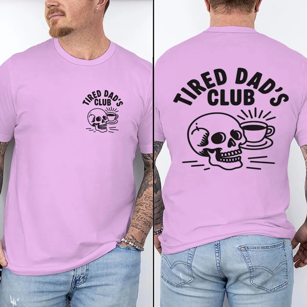 Tired Dads Club T-Shirt — Father's Day Gift for the Exhausted Hero