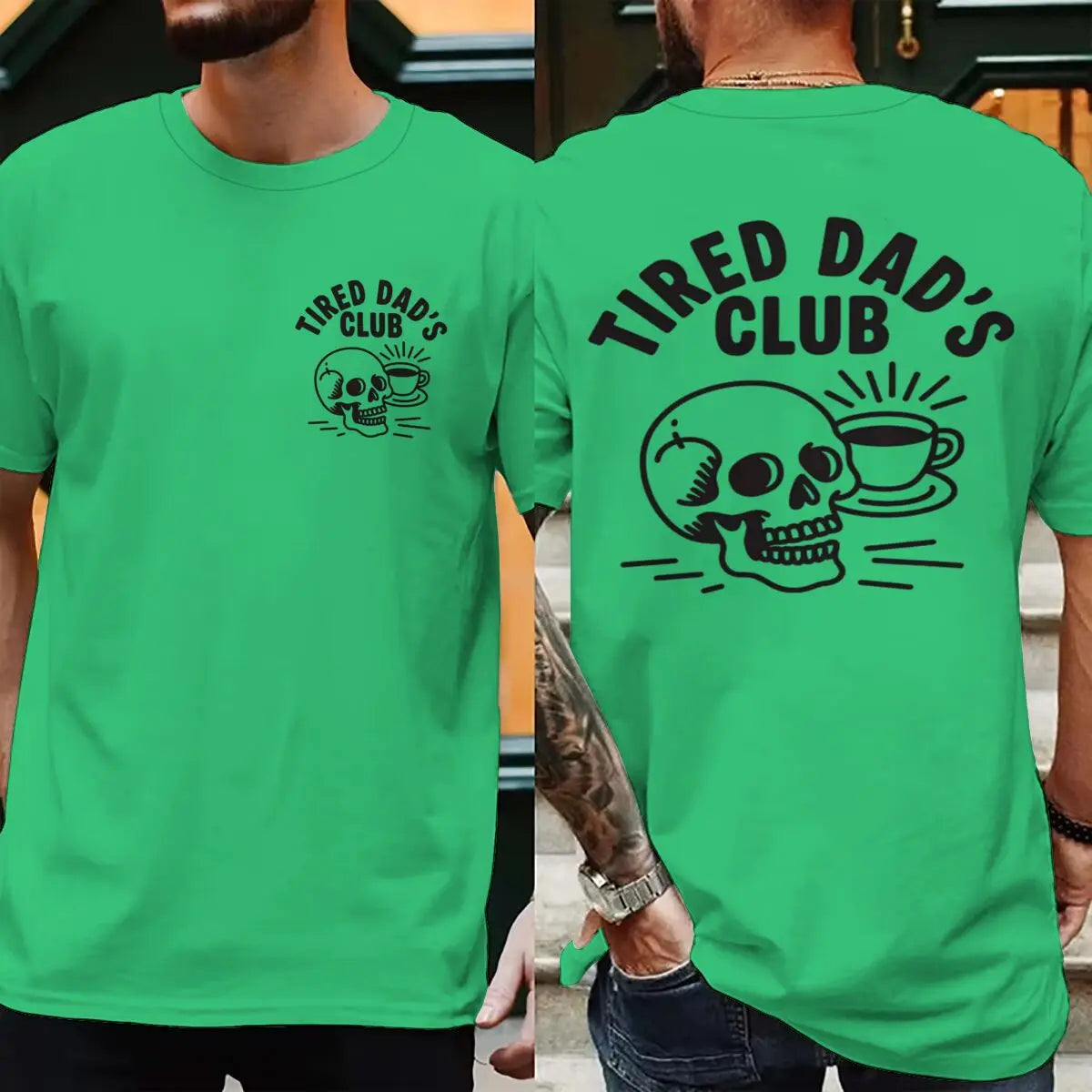 Tired Dads Club T-Shirt — Father's Day Gift for the Exhausted Hero